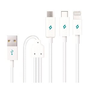TTEC 2DK7521 TrioKab TypeC Lighng Usb
